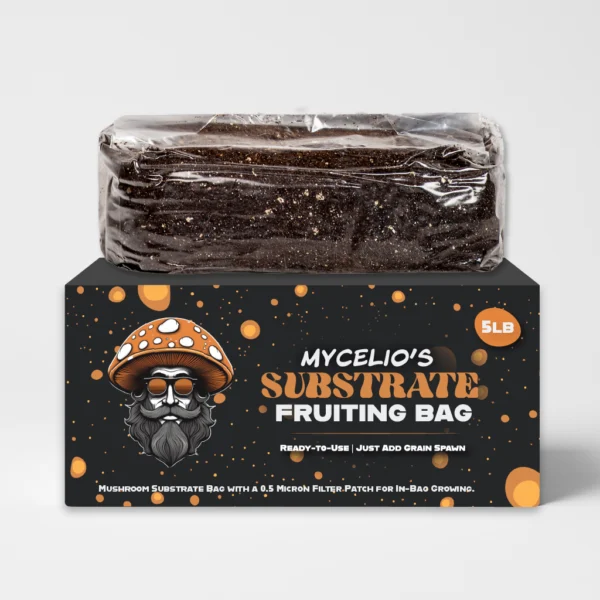 5lb Mycelio substrate fruiting bag for wholesale mushroom mycology supply